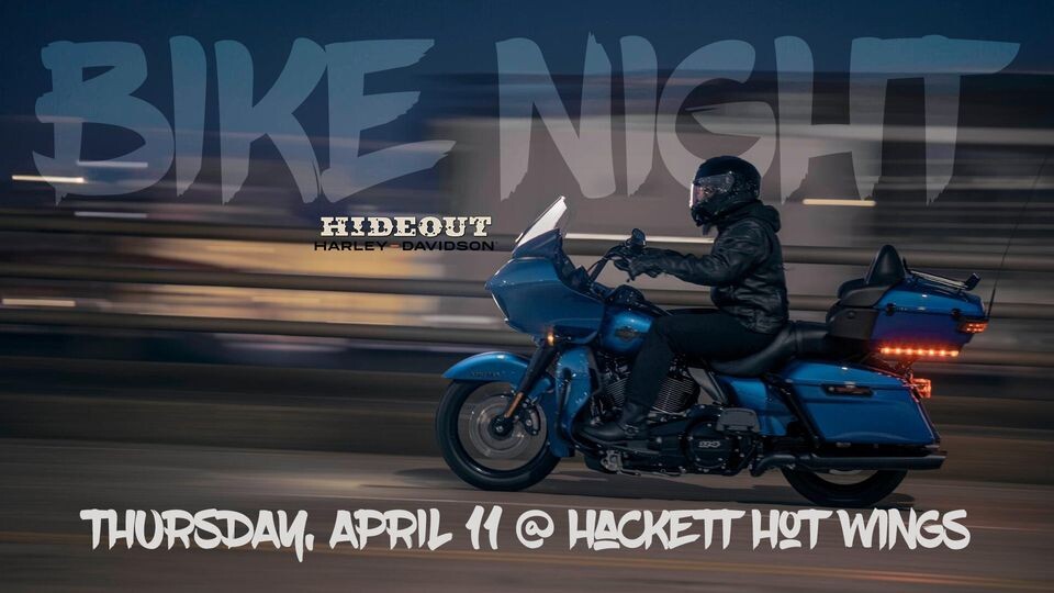 Bike Night at Hackett Hot Wings, bike night