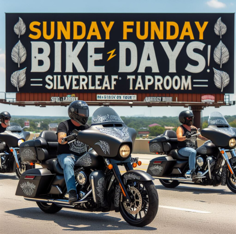 Silverleaf Taproom Sunday Funday Bike Days, Silverleaf Taproom, sunday funday, bike days