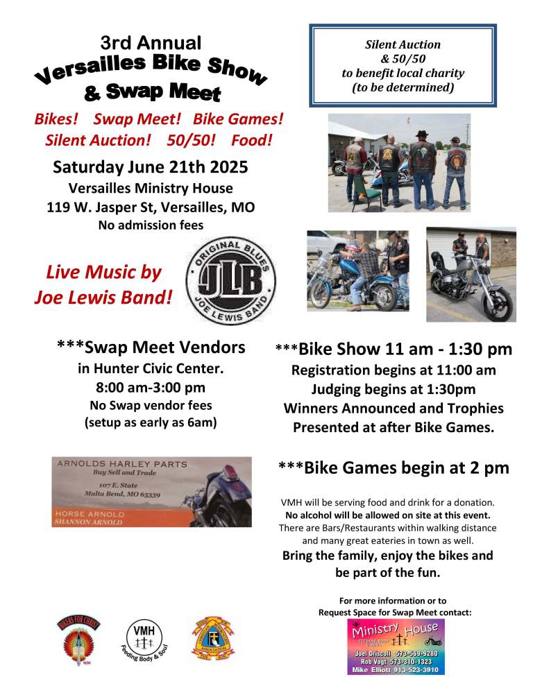 VMH BikeShow2025 » 3rd Annual Versailles Bike Show & Swap Meet